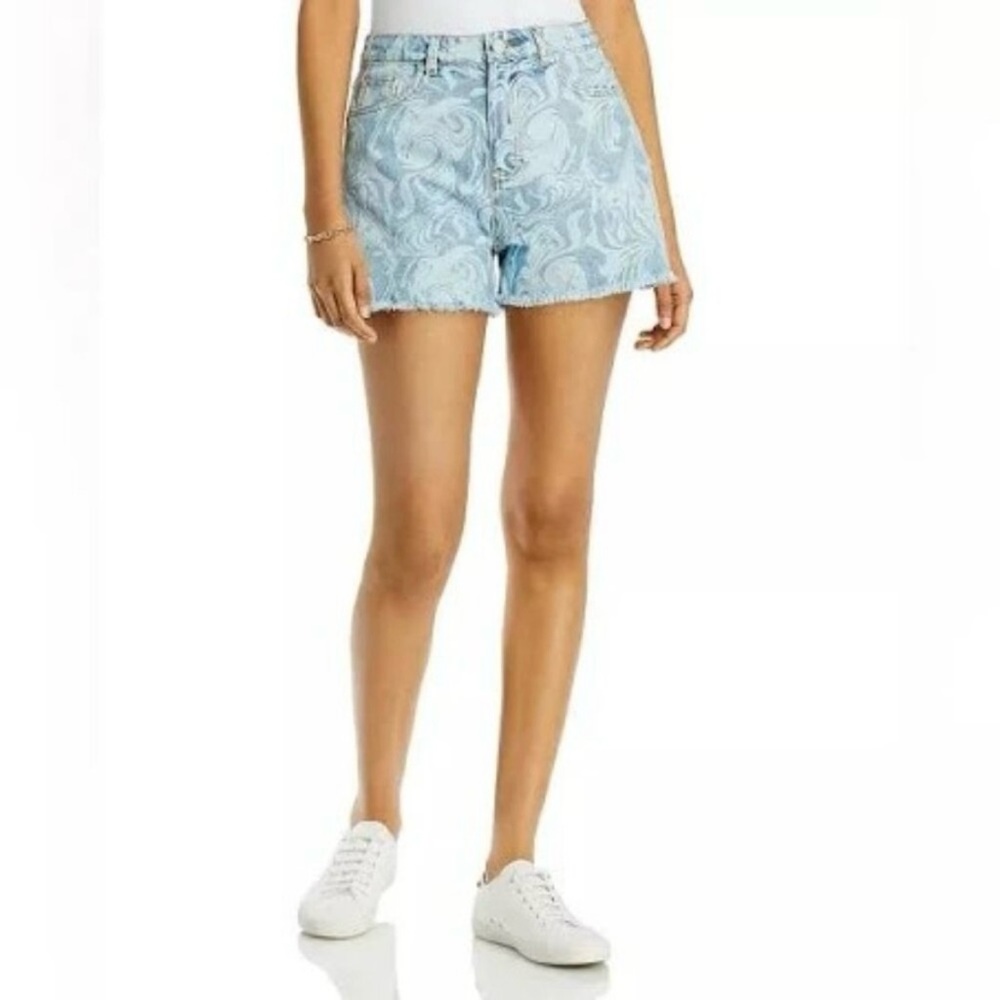Zara Denim Shorts Swirl 4 Jean Basic 90s Junior Ladies